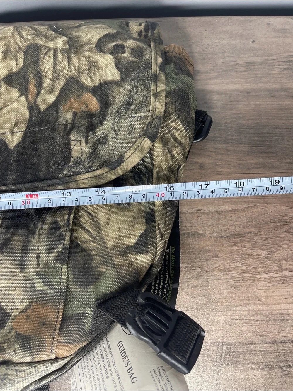 New vintage Avery camo hunters bag tote
